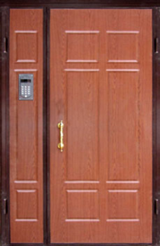 Подъездная металлическая дверь ПД-23 с отделкой МДФ, цена 59 550  руб.