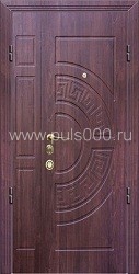 Металлическая двухстворчатая дверь c МДФ  ДВ-3